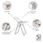 Brabantia 15m Drying Rack Black