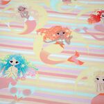 WEST-COAST MERMAIDS Single Fitted Sheet