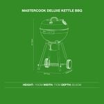 Mastercook Deluxe Kettle BBQ
