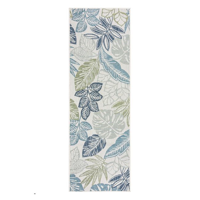 Flair Bella Leaf 80 x 230cm Indoor Outdoor Runner