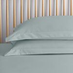 OXFORD PILLOWCASE PAIR Luxury Percale Sage 8L