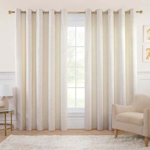 EMBOSSED PORCELAIN WHITE 66x54 Curtain