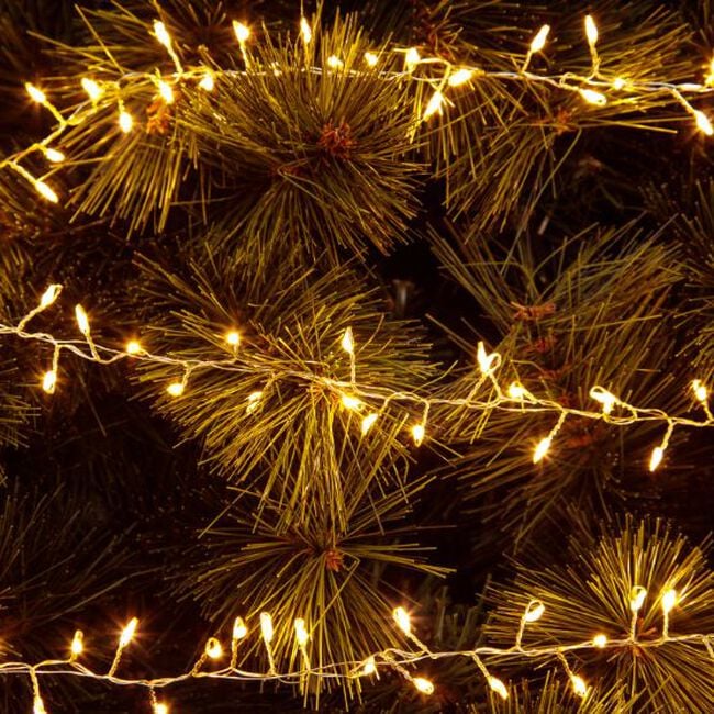 200 Warm White Mini LED Cluster Lights