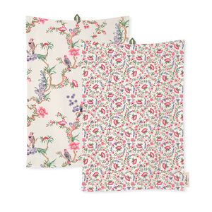 Cath Kidston Spring Birds 2 Pack Tea Towels