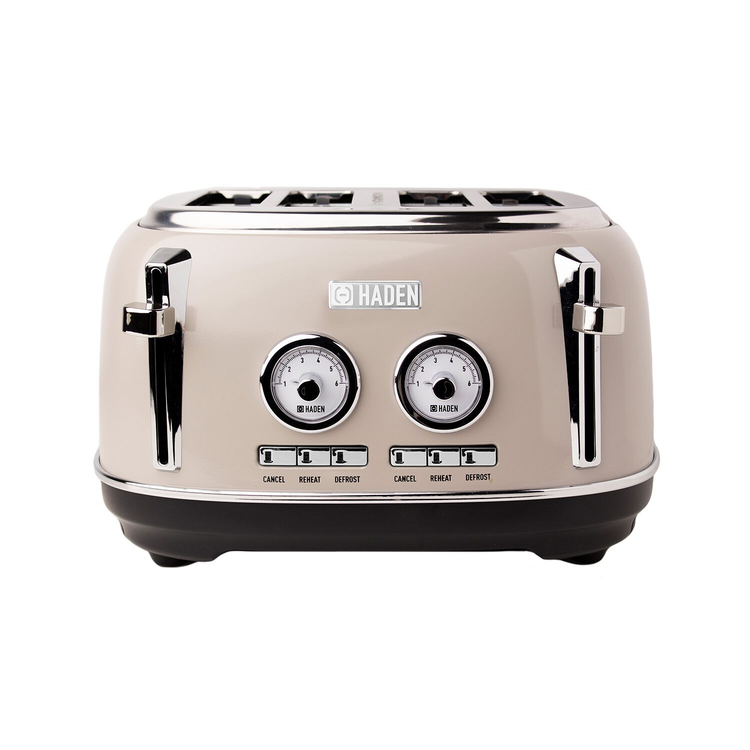 Haden Jersey 4 Slice Extra Wide Slot Putty Toaster Home Store + More