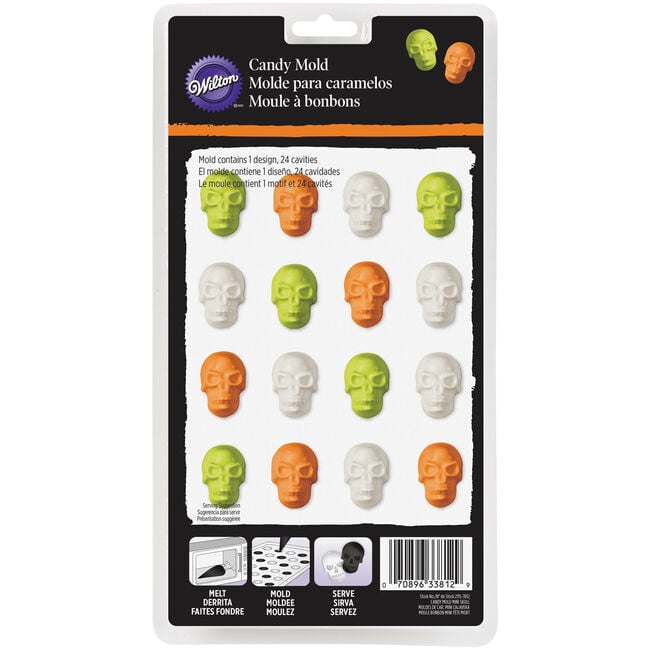 Wilton Halloween Mini Skull Candy Mould