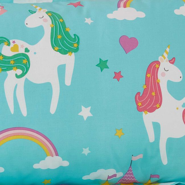 Nicole Day Rainbow Kingdom Oxford Pillowcase Pair