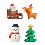 Christmas Eraser Set