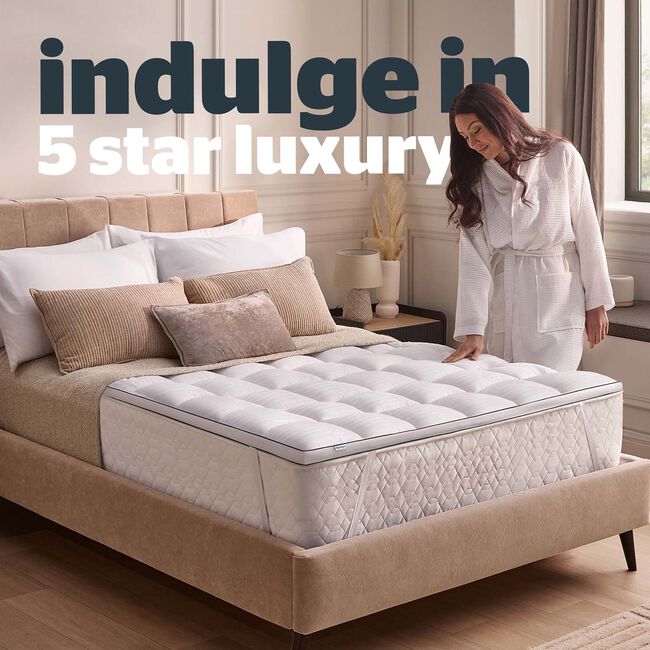 SILENTNIGHT HOTEL COLLECTION 5CM KING Mattress Topper 