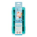 Lekue XL Square Ice Cube Tray With Lid - Turquoise