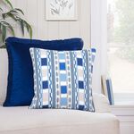 ELLEN FRINGE NAVY 45x45 Cushion