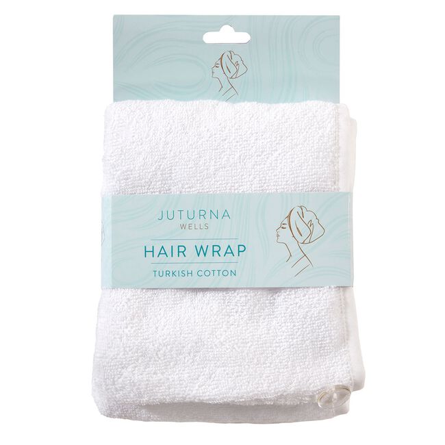 TURKISH COTTON SUPERSOFT WHITE Hair Wrap