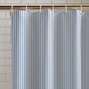 CATHERINE LANSFIELD TIMELESS STRIPE BLUE Shower Curtain 