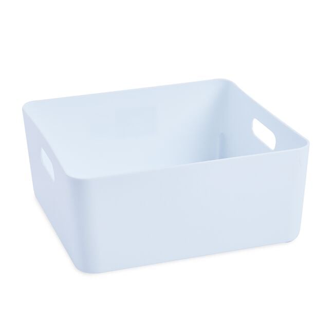 Studio 2 Etched White 15.04 Storage Basket