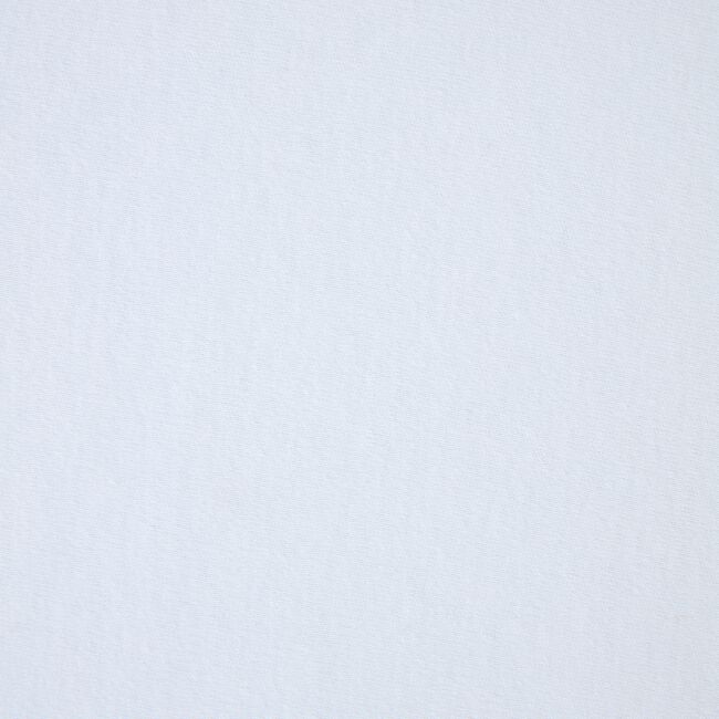 Clair De Lune White Cot Bed Fitted Sheet - 2 Pack