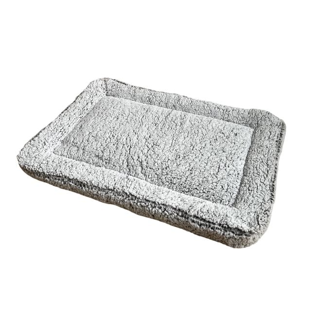 Warm Fleece Pet Bed - Grey