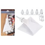 La Cucina Icing Bag with 8 Nozzles