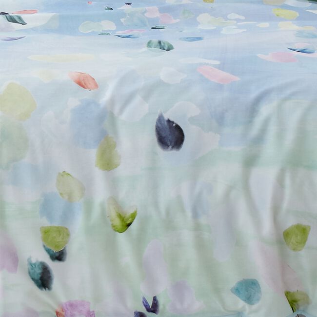 DOUBLE DUVET COVER Appletree Style Alfresco Duck Egg