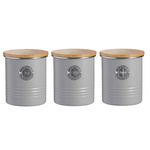 TYPHOON LIVING GREY 1L Tea Canister