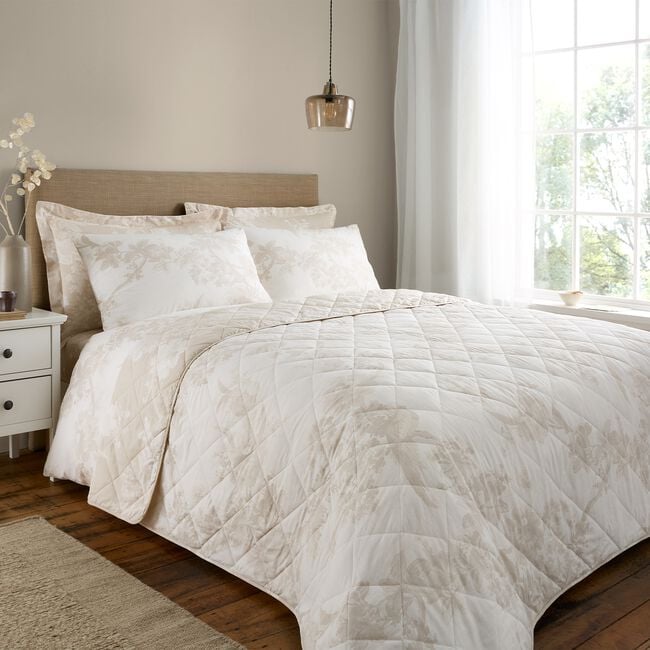 Danae Bedspread 200cm x 220cm - Natural