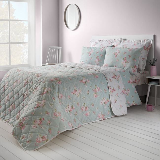 Konstantina Bedspread 200 x 220cm - Sage