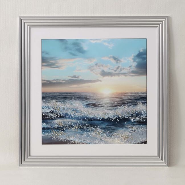 Sunset Jewelled Wall Art 60cm x 60cm