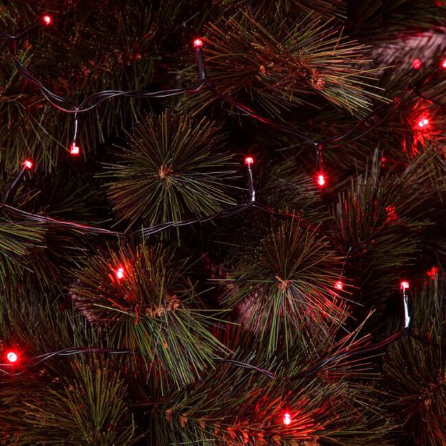 240 RED Led String Lights