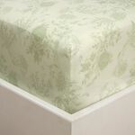 ARABESQUE SAGE Single Fitted Sheet