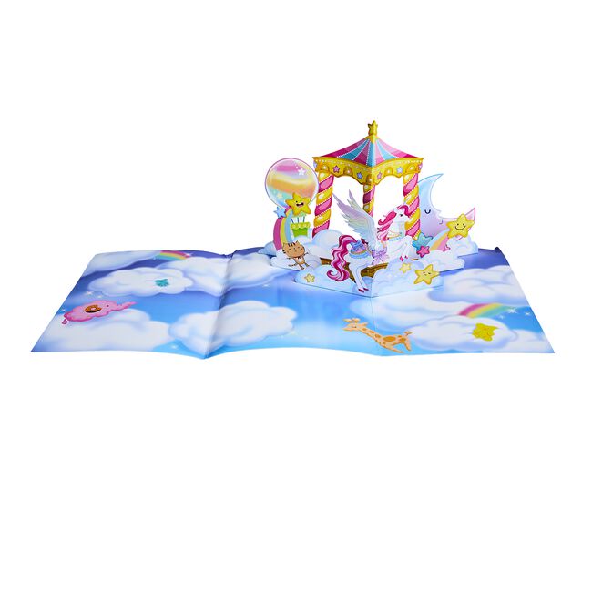Unicorn Pop Up Book Playing Set