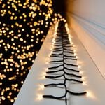 2000 LED Warm White Cluster Lights