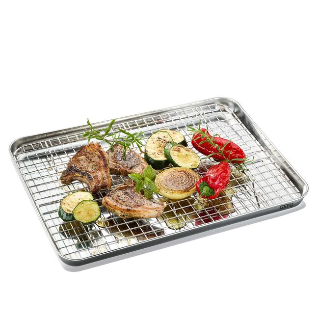Gefu Variado 40.5cm Baking Tray with Cooling Grid