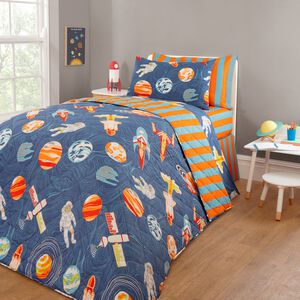 Space Stripes Bedspread 200cm x 220cm