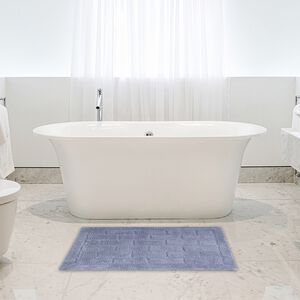 COTTON BRICK PETROL 50x80 Bath Mat