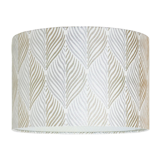 Metallic Feather Light Shade
