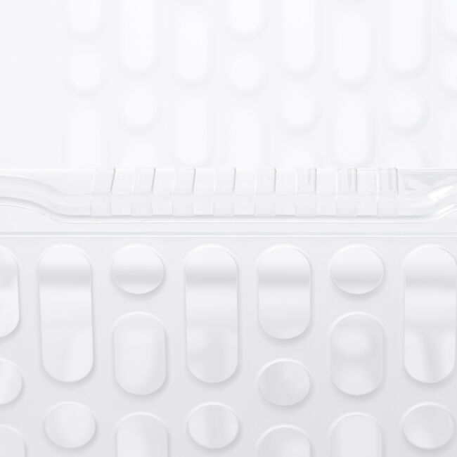 Wham Single Handy Storage Basket Clear