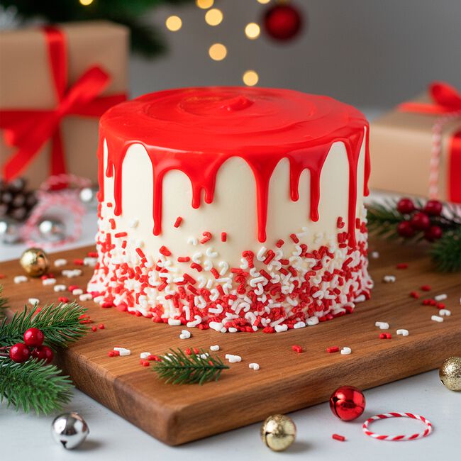 Wilton Sprinkles Candy Cane Mix 56g