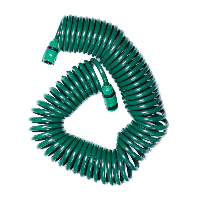 Coiled Garden Hose 15m