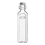 KILNER SQUARE WIDE MOUTH 1L Cliptop Bottle 