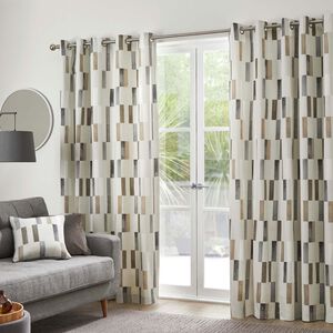 FUSION OAKLAND NATURAL 66X54 Curtain 