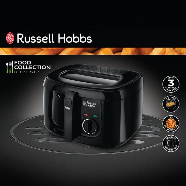 Russell Hobbs 2.5L Deep Fryer - Black