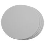 Reversible Round Placemats - Duck Egg & Grey