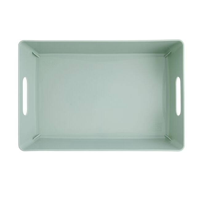 Studio 4.01 Basket Rectangular Silver Sage