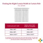 Blackout & Thermal Basketweave Curtains 66 x 54