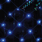 105 White/Blue LED Solar Net Lights
