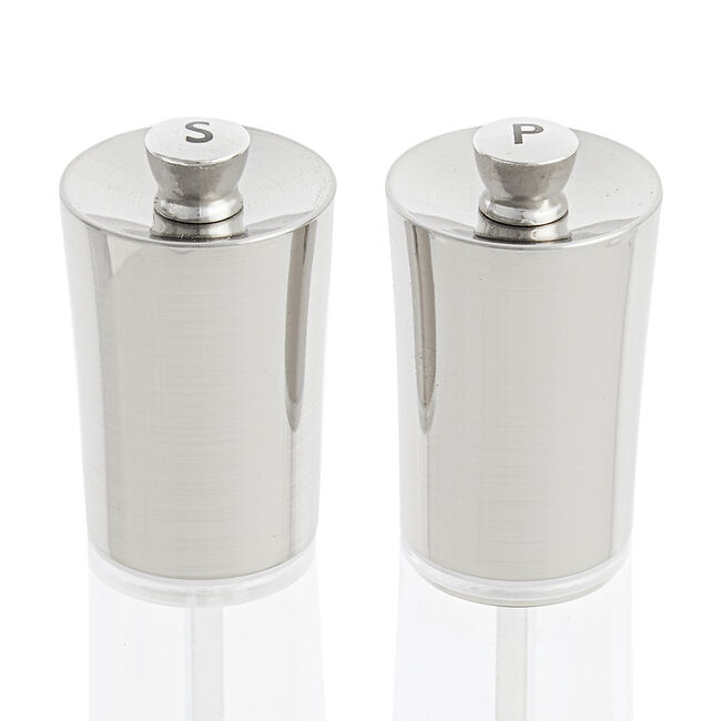 Cole & Mason Chrome Clear Salt & Pepper Mill Set