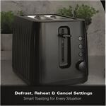 Hamilton Beach Stealth 2 Slice Black Toaster