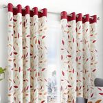 FUSION BEECHWOOD RED   66x54 Curtain