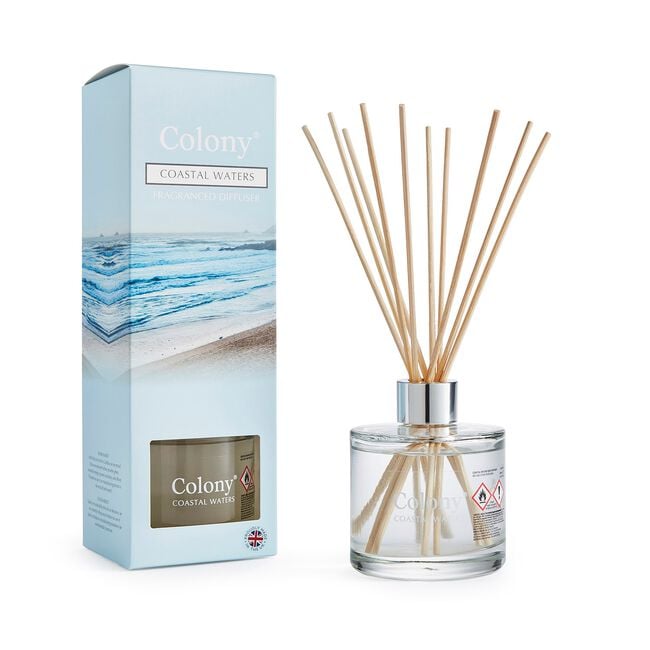 Colony Coastal Waters 200ml Reed Diffuser