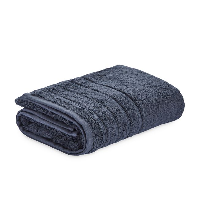  TURKISH COTTON SUPERSOFT 550GSM BLACK Bath Sheet
