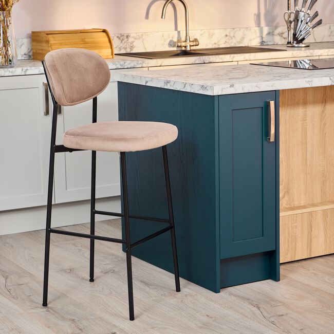 MARGOT Barstool Velvet Mink